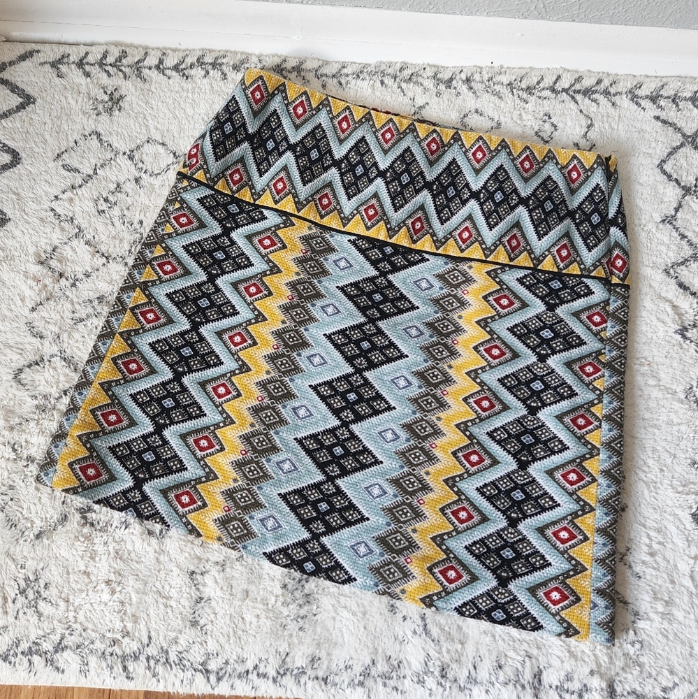 LOFT Skirt with Tribal Print- 6